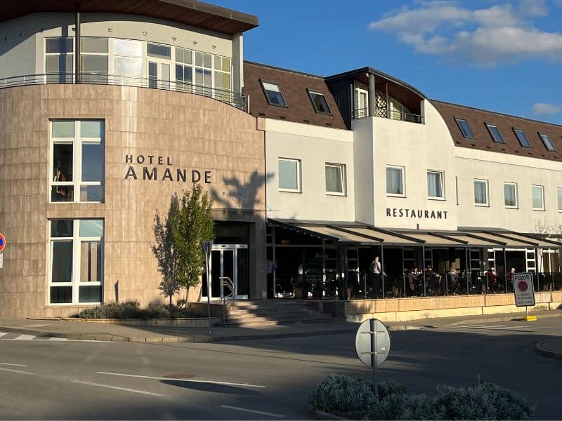 Wine and wellness Amande - další hotel na kterém jsme zaplatili jenom polopenzi