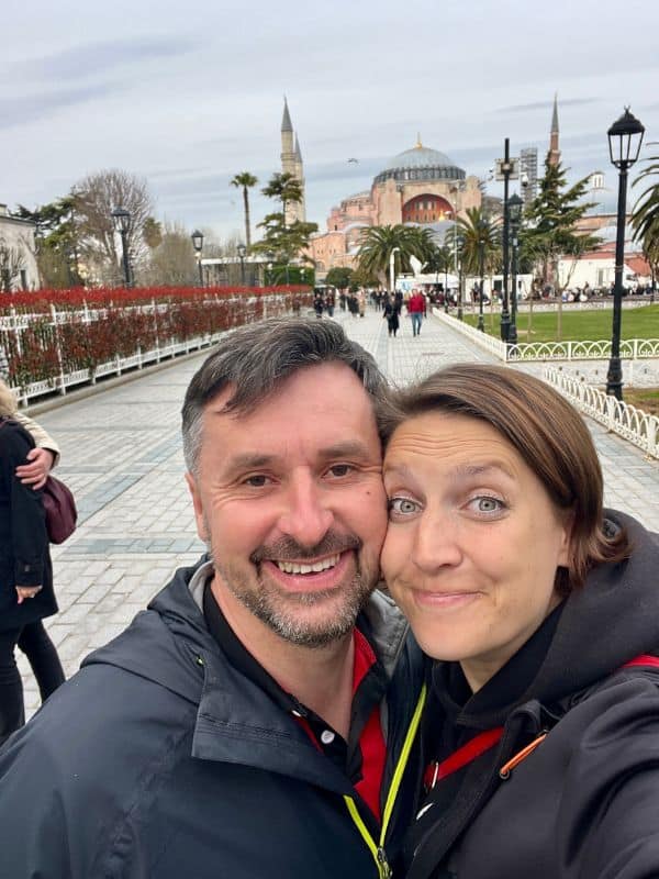 turecko očima digitální nomádky - procházka přes Istanbul kolem mešit Hagia Sofia a Mešity sutlána Ahmeda, která je známá jako Modrá mešita