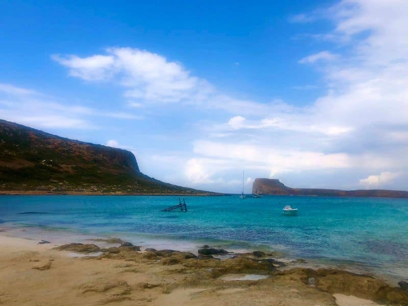 laguna Balos - kréta mimo sezónu