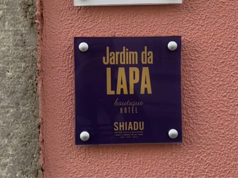 Lisabon očima digitální nomádky - Jardim da Lapa ubytování