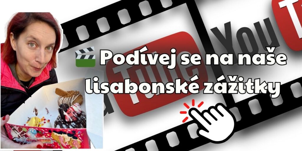 banner k sdílení zážitků z Lisabon očima nomádky na youtube kanále Cestování na fulltime