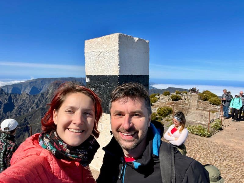 Madeira cestování – vrchol Pico Ruivo s výhledem nad mraky